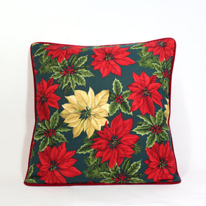Cushion - Royal Poinsettia - 45 x 45 cm