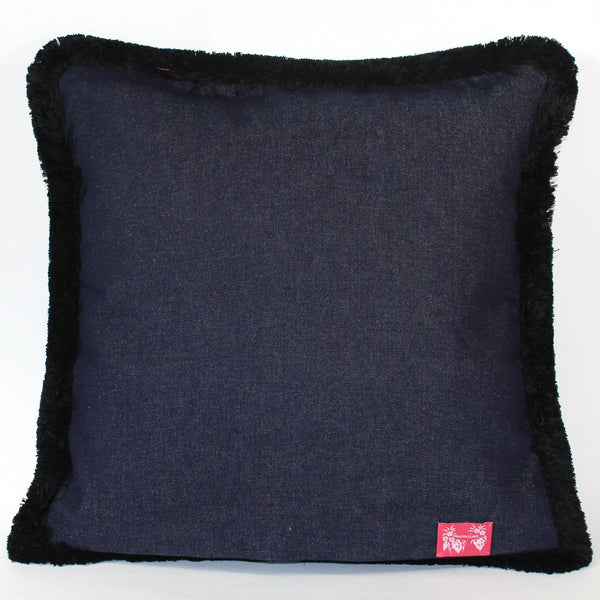 Cushion - Nightbloom Black - 50 x 50 cm